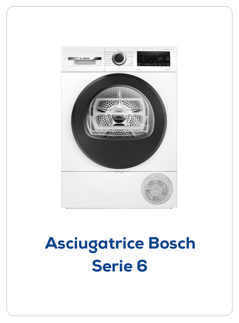 Asciugatrice Bosch Serie 6