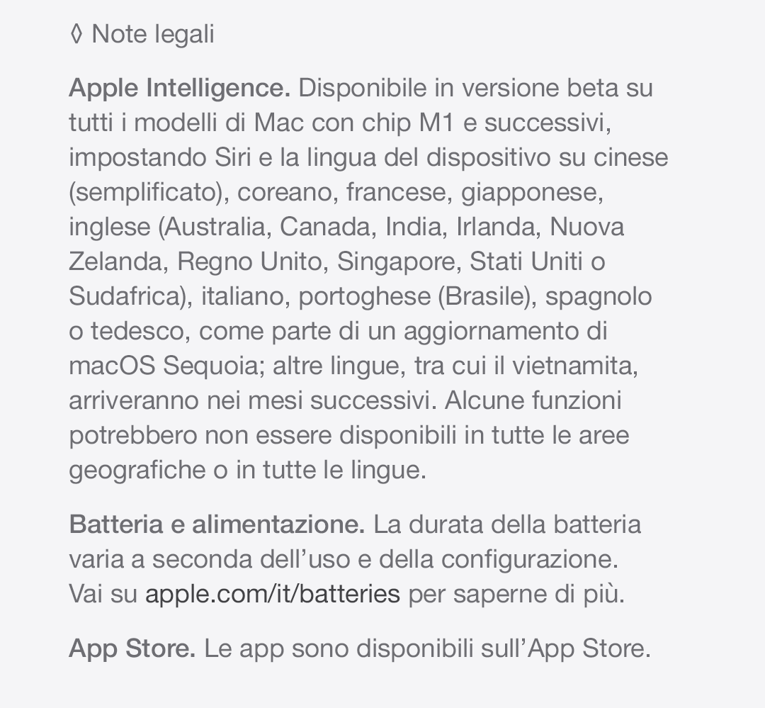 Note legali Note legali