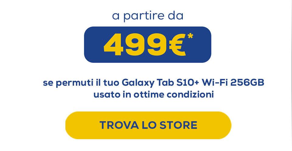 A partire da 499&euro;