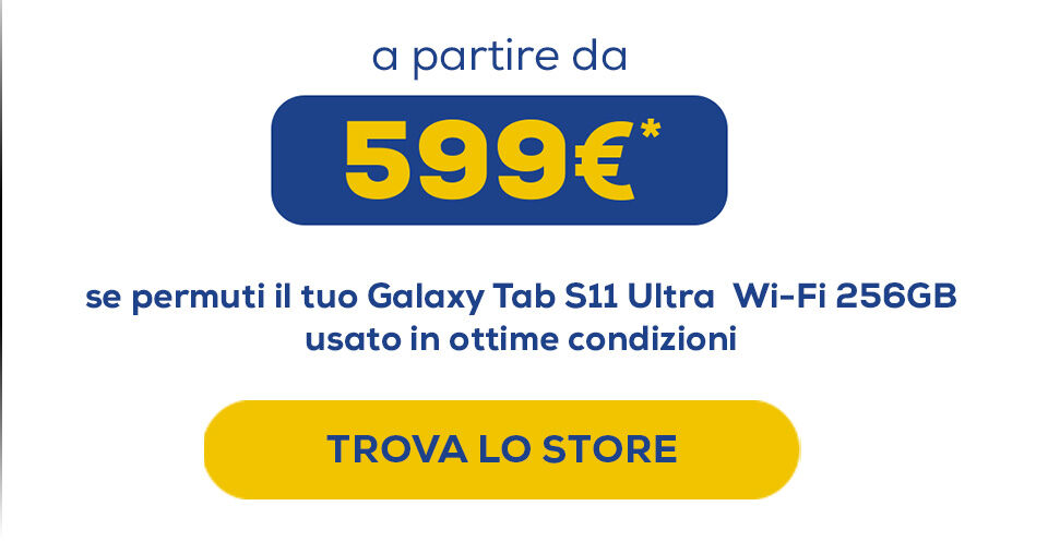 A partire da 599&euro;