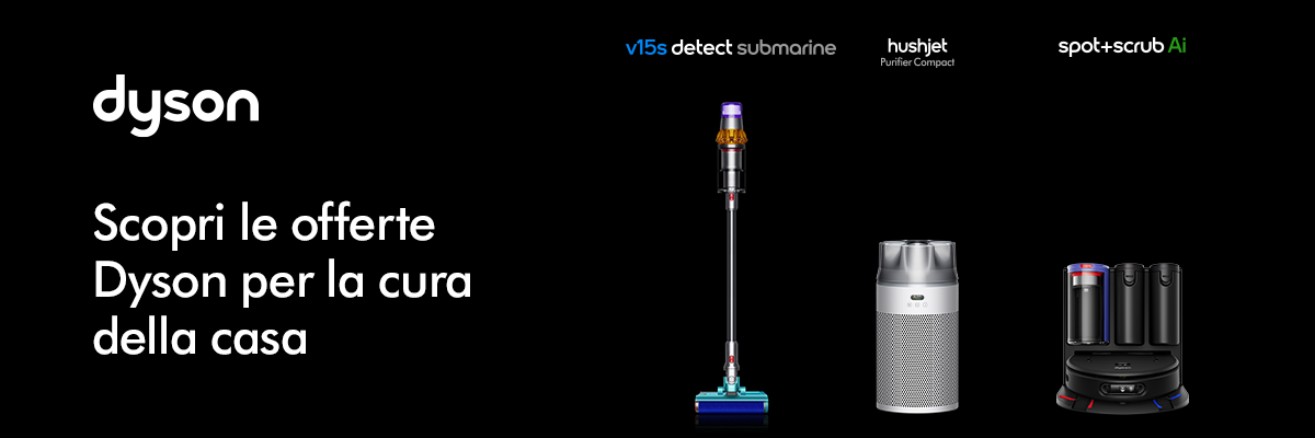 Scopri le offerte Dyson per la cura della casa