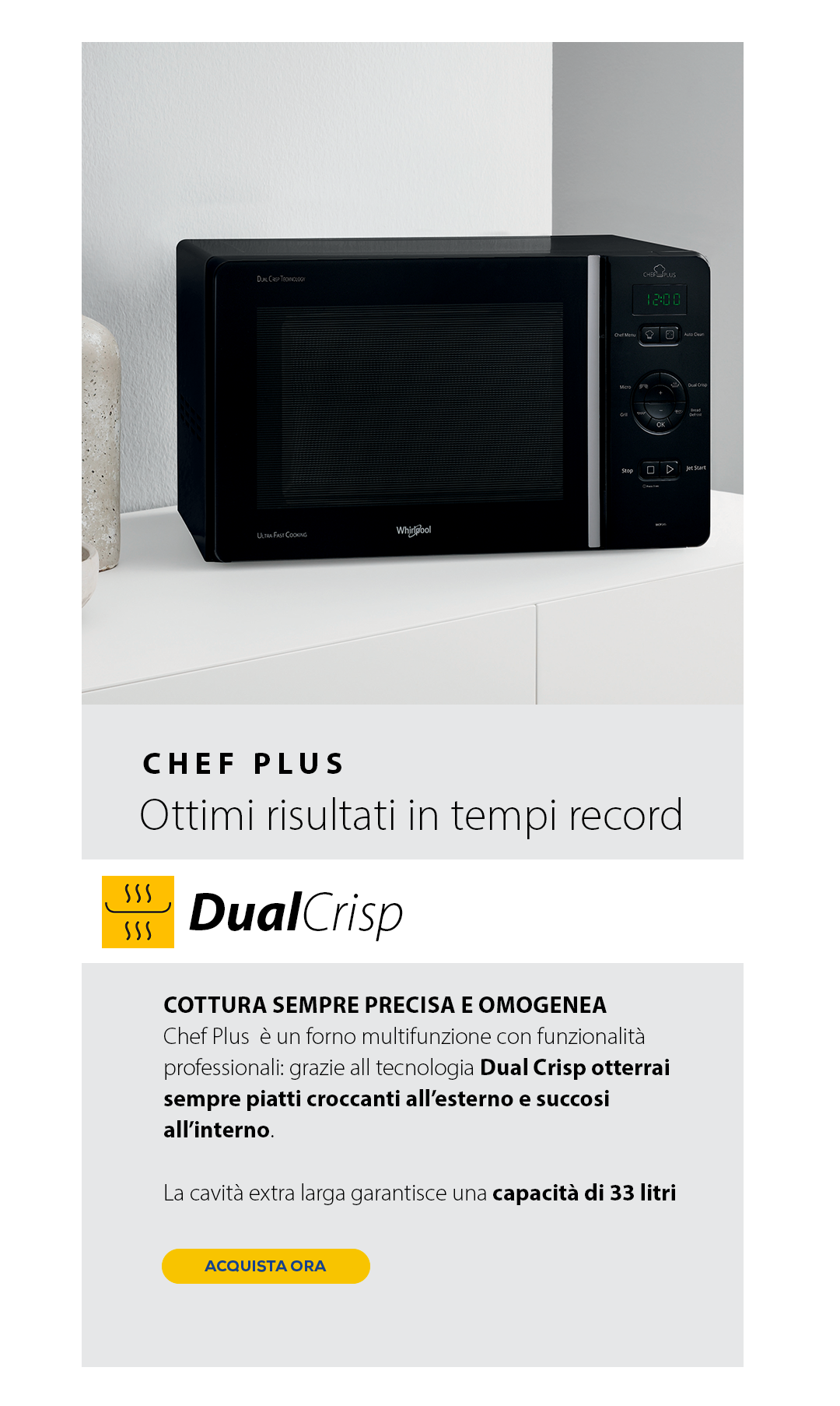 Forni a microonde Whirlpool