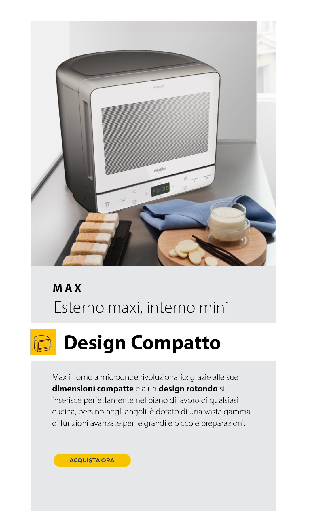 Forni a microonde Whirlpool