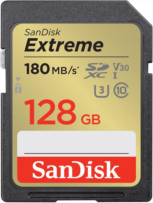Image of SanDisk Extreme 128 GB SDXC UHS-I Classe 10