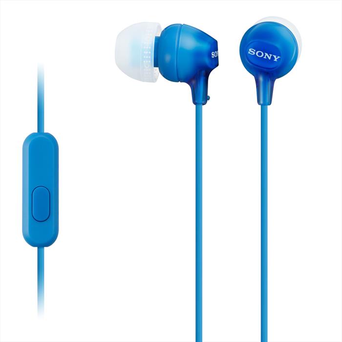 Image of Sony MDR-EX15AP Auricolare Cablato In-ear Musica e Chiamate Blu