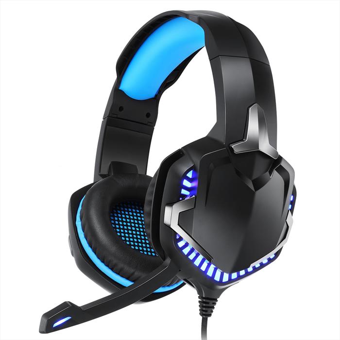 Image of HS15 CUFFIE GAMING MICROF. E CANCELLAZIONE RUMORE NERO