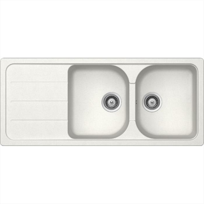 Image of Lavello lneare FORMHAUS D200 2 vasche Bianco