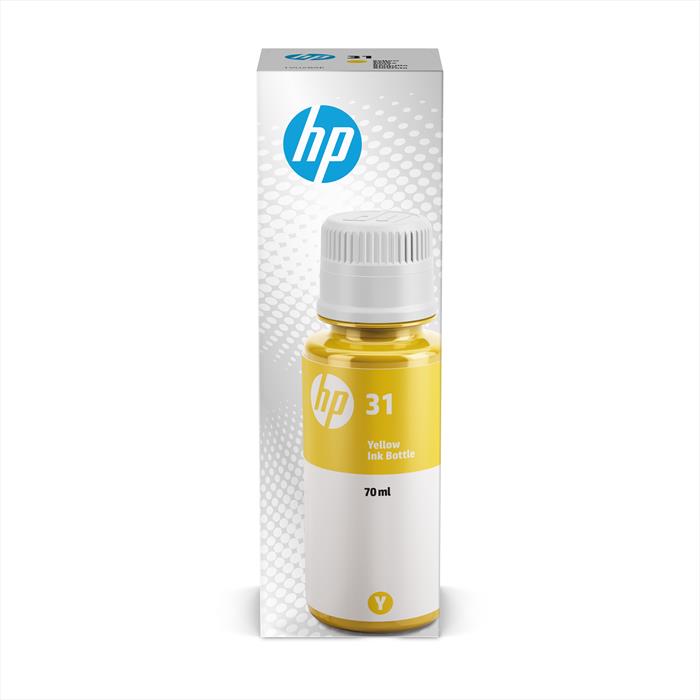 Image of HP 31 70-ml Yellow Original Ink Bottle Originale