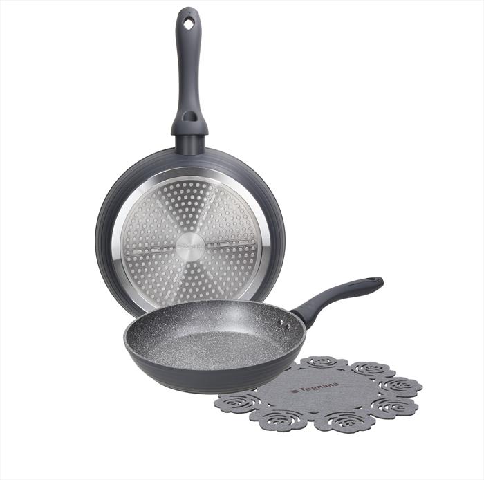 Image of Set 2 padelle COOKING CIRCLE ARDESIA