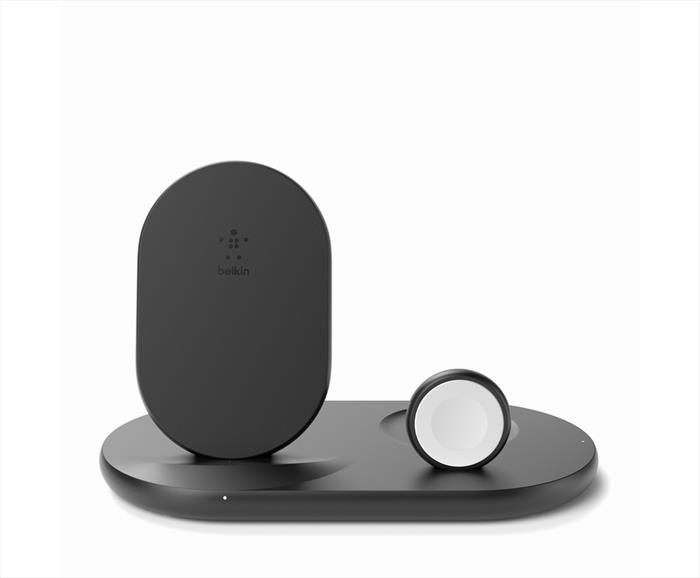 SUPPORTO WIRELESS 3 IN 1 - STAND + WATCH + AIRPODS Bianco