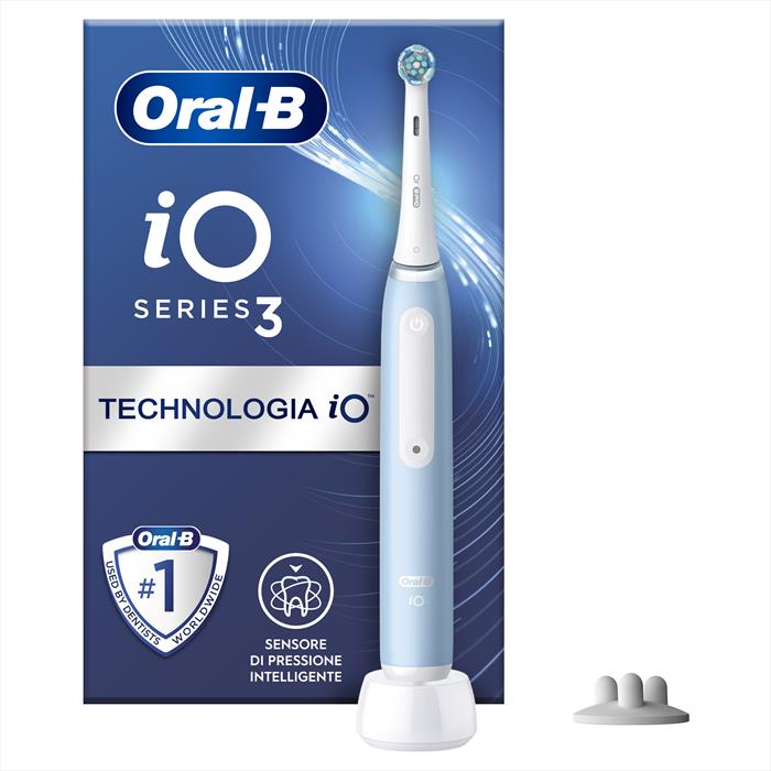Image of Oral-B iO 3 Adulto Spazzolino a vibrazione Azzurro