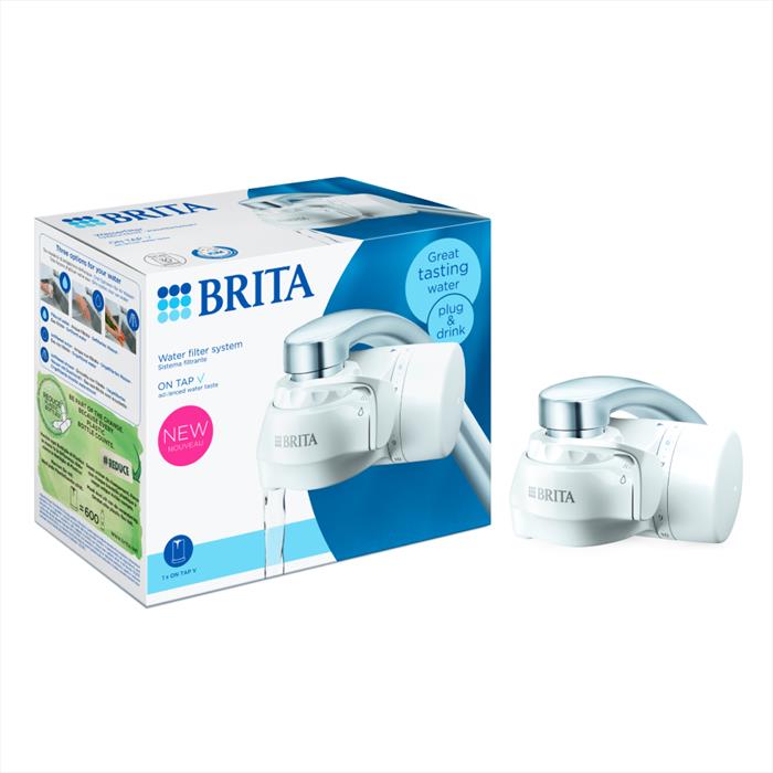 Image of Brita ON TAP V CU CE Filtro per l'acqua del rubinetto Bianco
