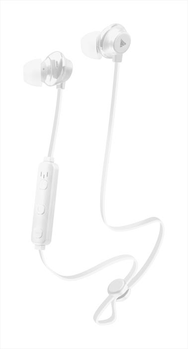 Image of        BTEARPHONESMSW Auricolari Bluetooth Bianco