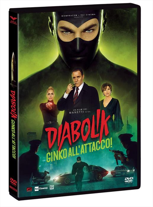Image of Diabolik - Ginko All'Attacco! (Dvd+Card)