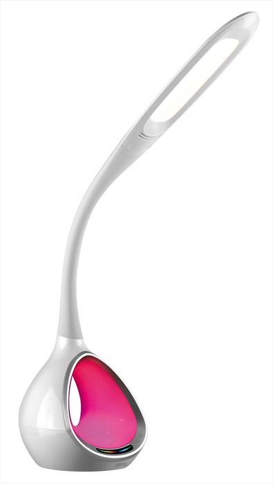 MEDIACOM LAMPADA LED CON CHARGER USB 2.1A E PORTA PENNE
