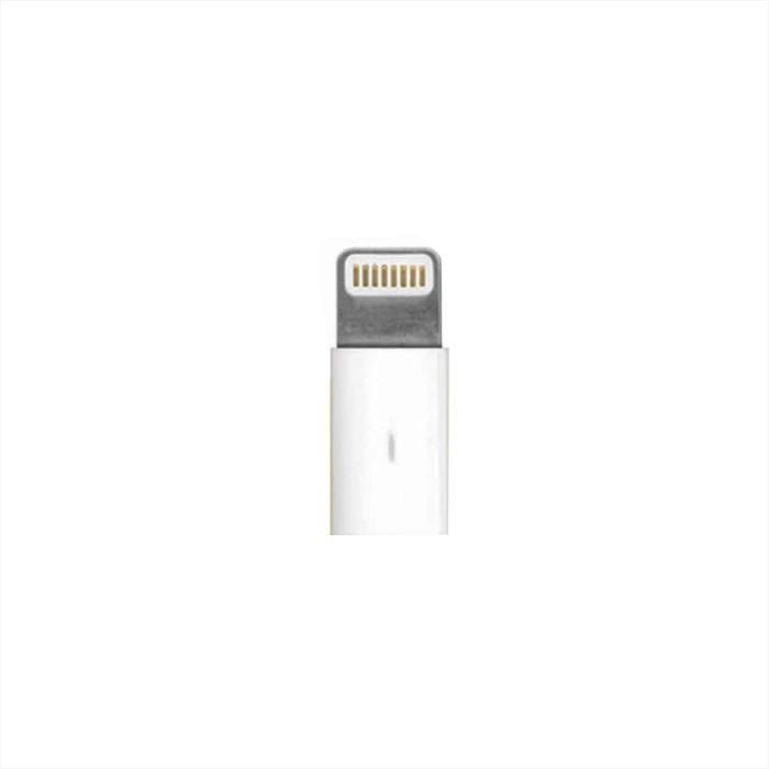 Image of 40198 - Adattatore alimentzione da micro USB a lig BIANCO
