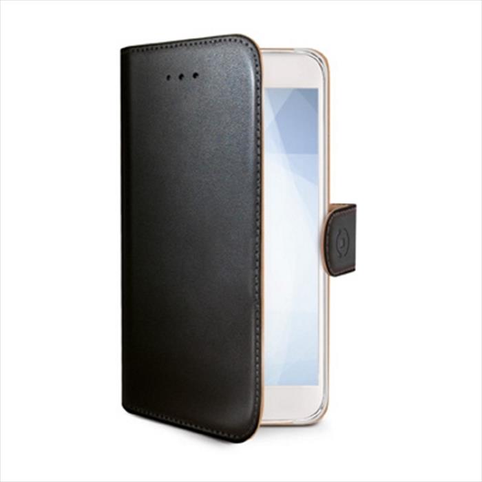Image of WALLY840 CUSTODIA PER GALAXY A30 Nero/Similpelle