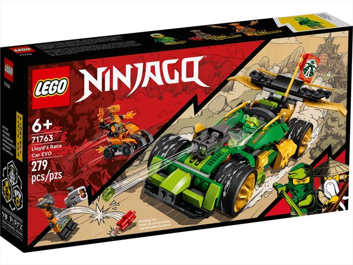 Image of NINJAGO AUTO DA CORSA DI LLOYD - EVOLUTION - 71763