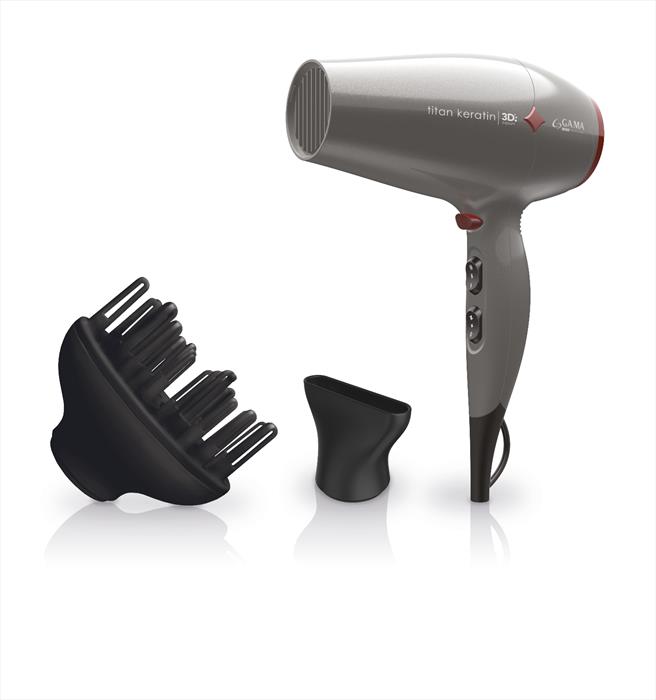 DIAMOND 3D TITAN KERATIN grigio metal