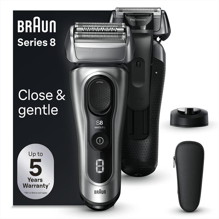 Image of Braun Series 8 8517s Trimmer Argento