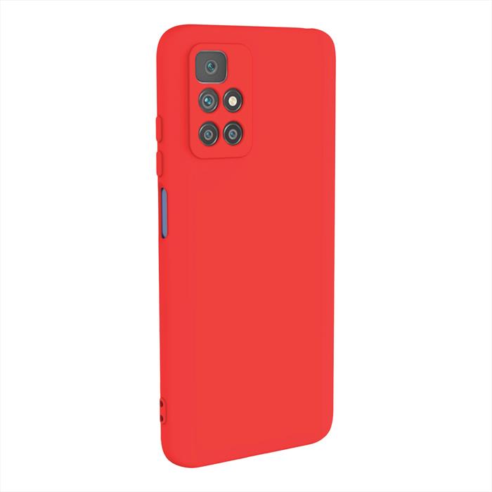 Image of Cover in silicone per Xiaomi Redmi 10 rosso