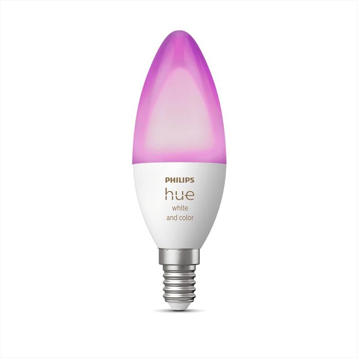 Image of Philips Hue White and Color ambiance Lampadina Smart E14 25 W