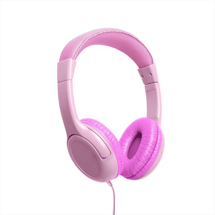 Image of KIDSBEATPK - WIRED HEADPHONE + STICKER Rosa