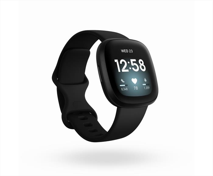 Image of FITBIT VERSA 3 NERO / NERO ALLUMINIO
