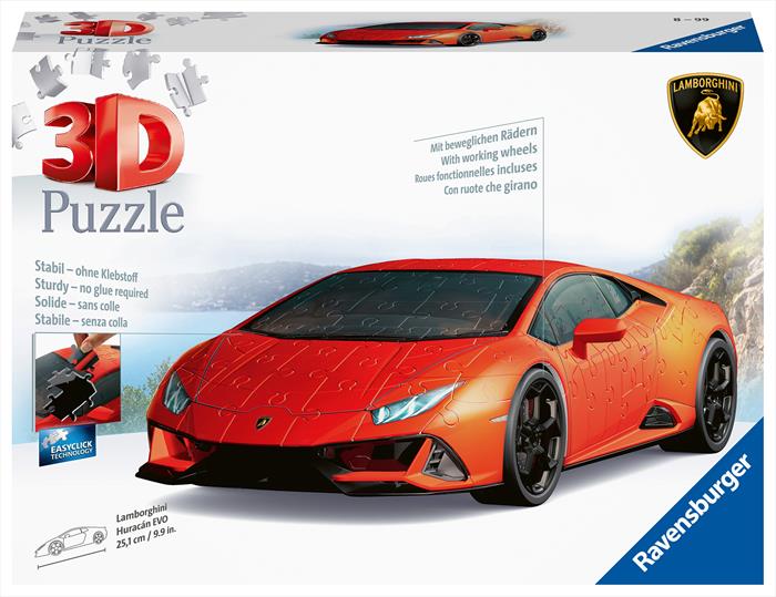 Image of LAMBORGHINI HURACAN EVO PUZZLE 3D
