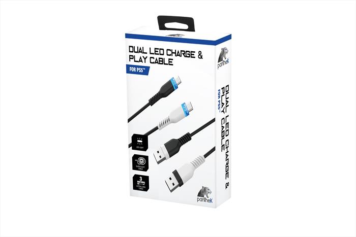 Image of DUAL LED CHARGE & PLAY CABLE PS5