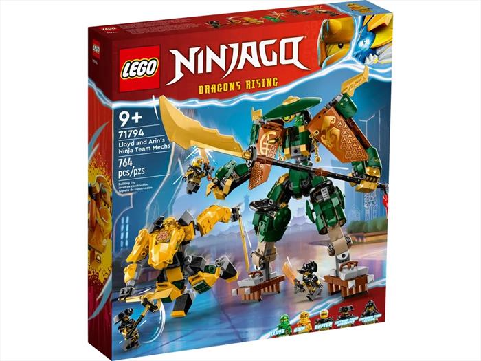 Image of NINJAGO Team Mech Ninja di Lloyd e Arin - 71794
