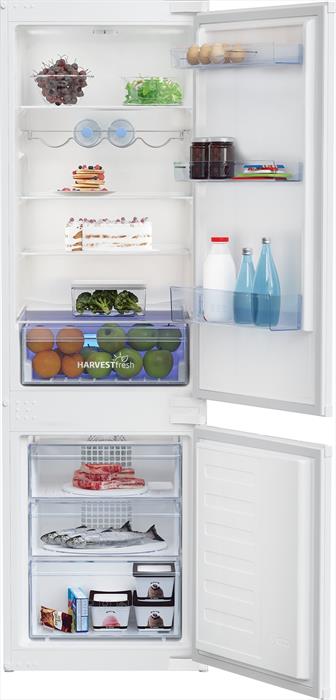 Image of Beko BCHA275K4SN frigorifero con congelatore Da incasso 255 L E Bianco