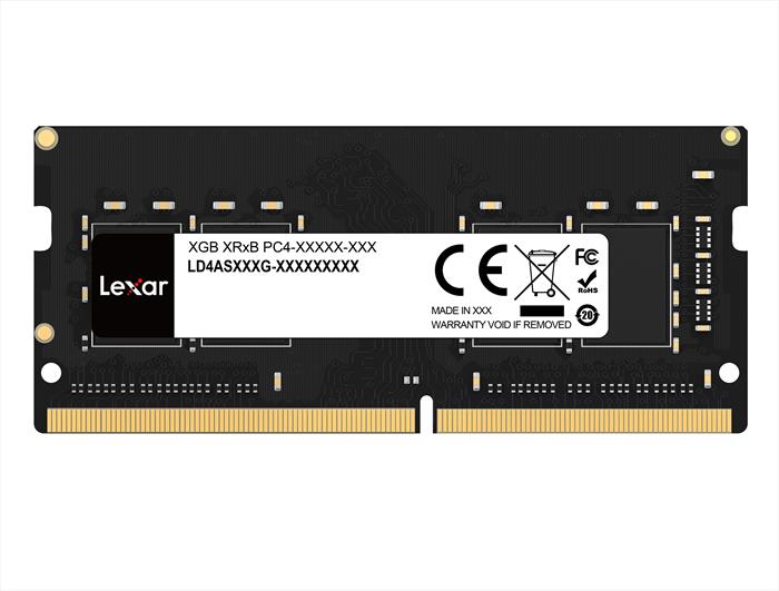 Image of Memoria per desktop 32GB DDR4 260 PIN Black