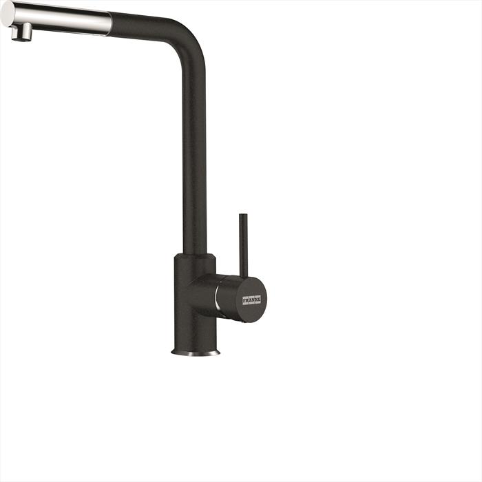 Image of Miscelatore SIRIUS L SIDE DOCCIA cromo / nero