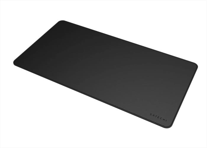 Image of DESKMATE - SOTTOMANO IN ECOPELLE nero