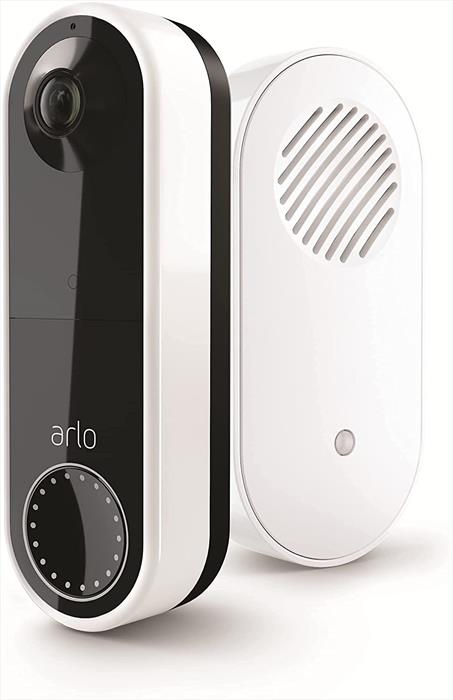 Image of ESSENTIAL VIDEO DOORBELL SENZA FILI CON CHIME 2 White