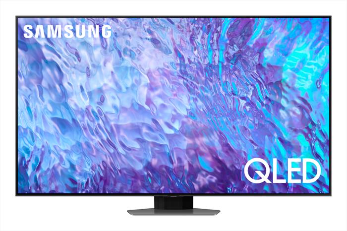 Image of Samsung Series 8 TV QE55Q80CATXZT QLED 4K, Smart TV 55'' Processore Neu
