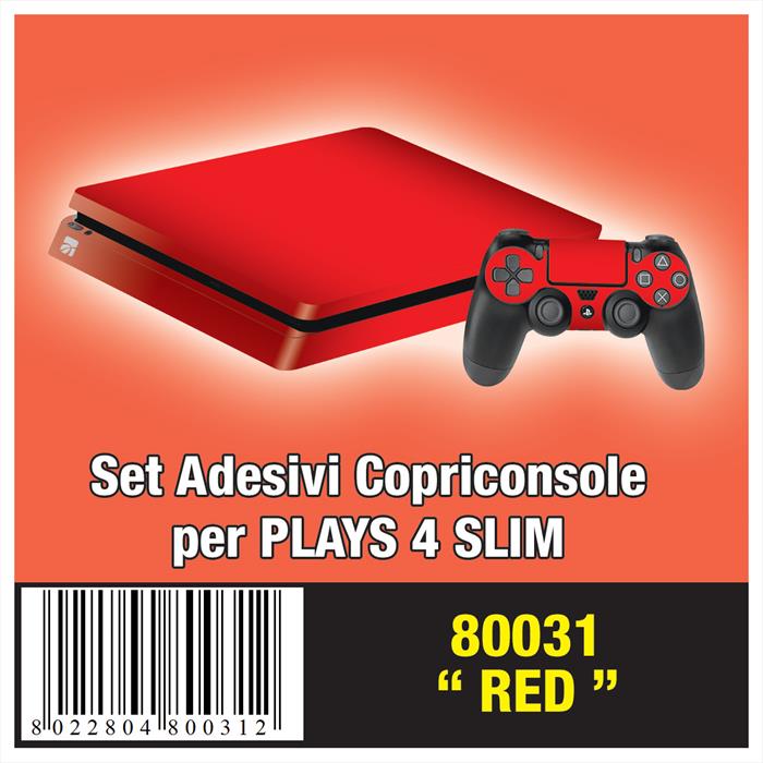 Image of STICKER RED PER PLAYS 4 ROSSO