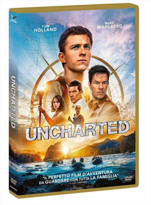Image of Uncharted (Dvd+Block Notes)