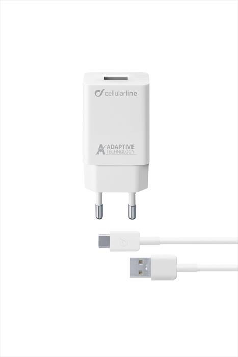 Image of Cellularline Adaptive Fast Charger Kit 15W - USB-C - Samsung