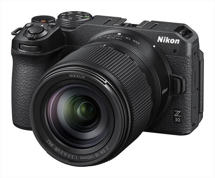 Fotocamera Z30+Z DX 18-140VR+ SD 64GB Black