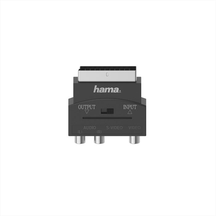 Image of Hama Adattatore S-VHS F 4 pin+ 3 RCA F (phono) / Scart M, in-out