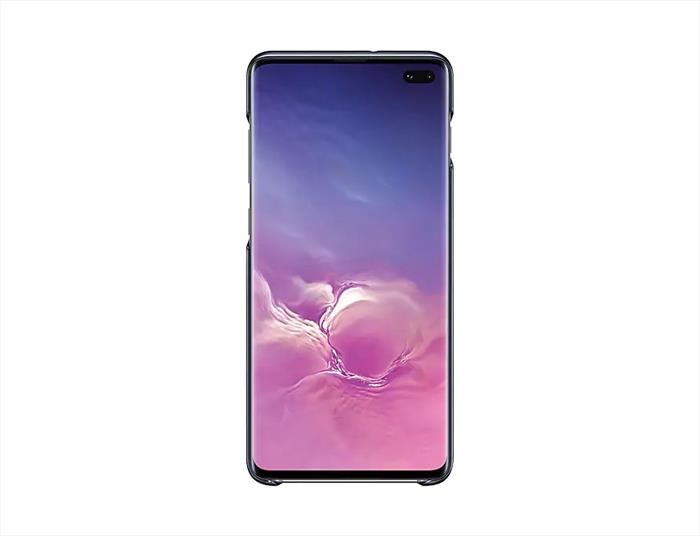 Image of LED BACK COVER GALAXY S10+ Nero