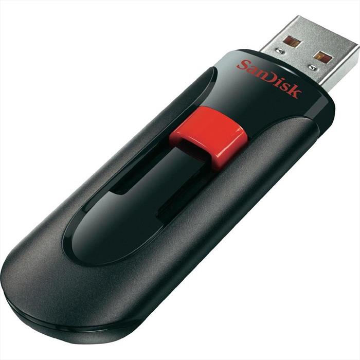 Image of SanDisk Cruzer Glide unità flash USB 64 GB USB tipo A 2.0 Nero, Rosso