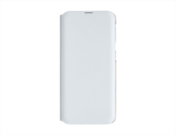 Image of WALLET COVER GALAXY A20E Bianco