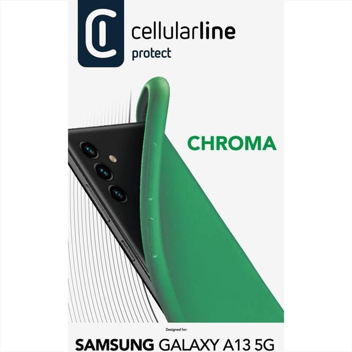 Image of Back cover CHROMAGALA13CG per Samsung A13 Verde