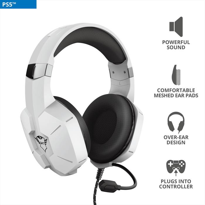 GXT323W CARUS HEADSET PS5 White/Black