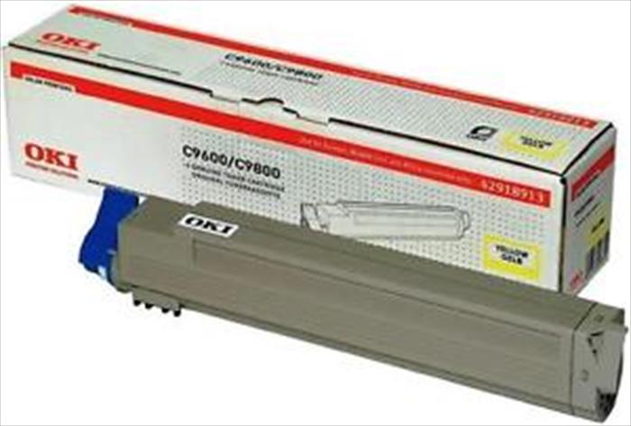 Image of Oki Cartuccia Toner Giallo per C9600.C9800 e C9800
