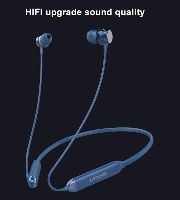 Image of AURICOLARI WIRELESS BLUETOOTH HE15 BLU