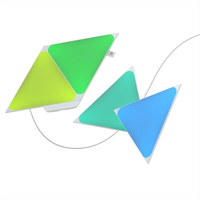 Image of SHAPES SMARTER KIT - 4 TRIANGOLI LUMINOSI WHITE